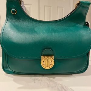 NWT Tory Burch green crossbody bag